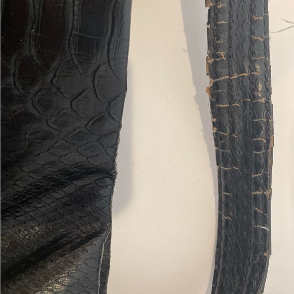 Marc By Marc Jacobs Hillier Croc Embossed Handbag - Picture 9 of 9